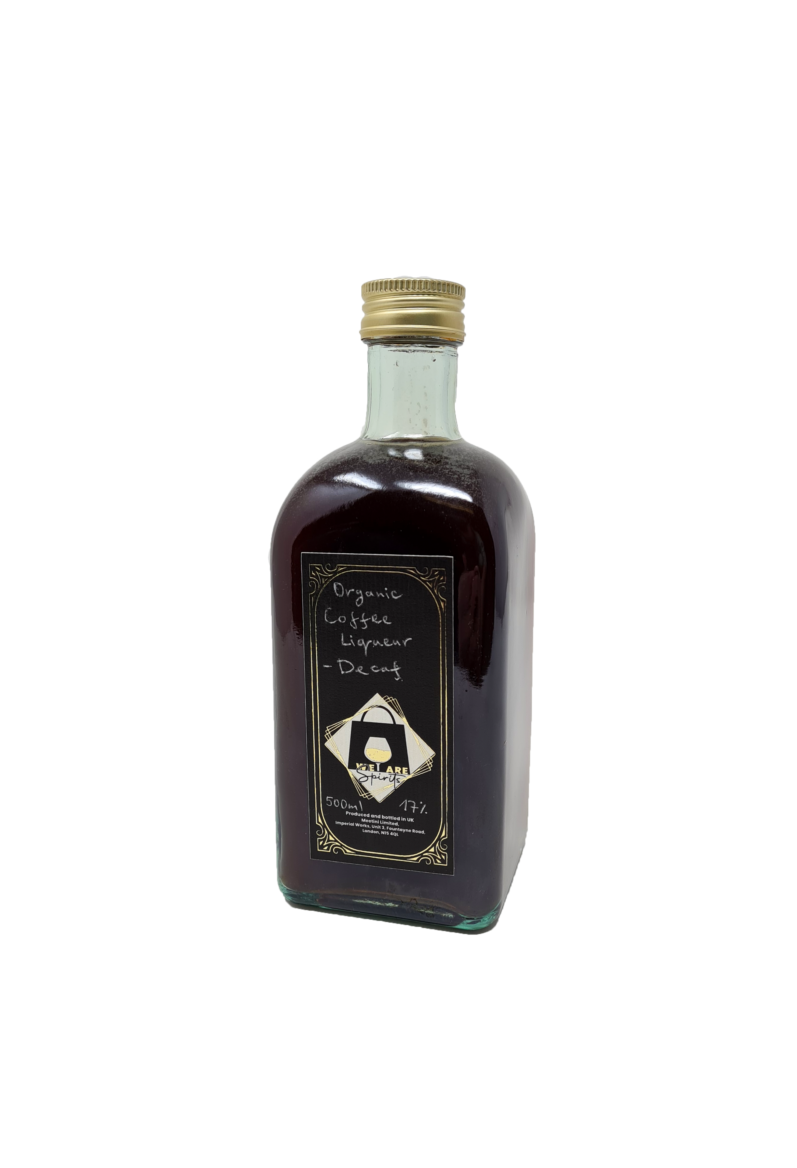 Organic Coffee Liqueur - Decaf - 17% - 500ml